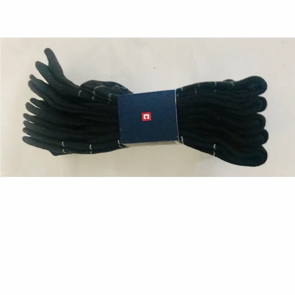 New Chaps Fashion Dress Crew Socks 5 Pairs size 9-11 - Picture 4 of 16